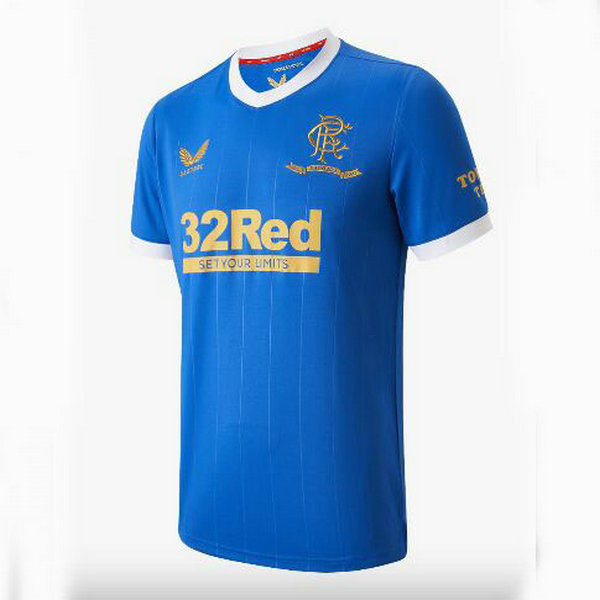 thailandia prima maglia glasgow rangers 2021 2022 blu uomo