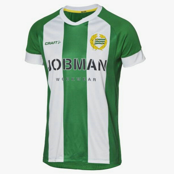 thailandia prima maglia hammarby 2021 2022 verde bianco uomo