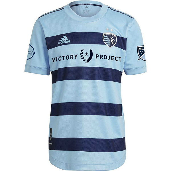 thailandia prima maglia kansas city wizards 2021 2022 blu uomo