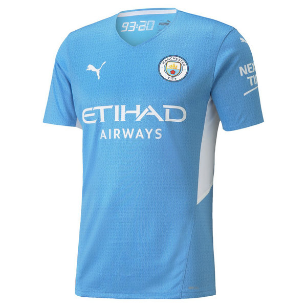 thailandia prima maglia manchester city 2021 2022 blu uomo