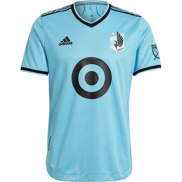 thailandia prima maglia minnesota united 2021 2022 blu uomo