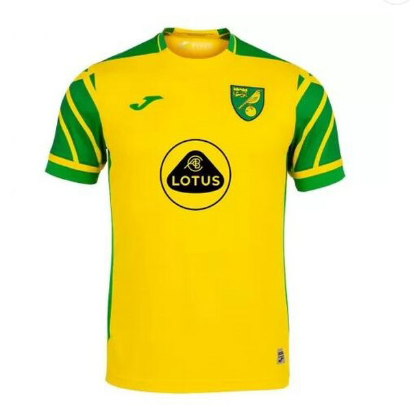 thailandia prima maglia norwich city 2021 2022 giallo uomo