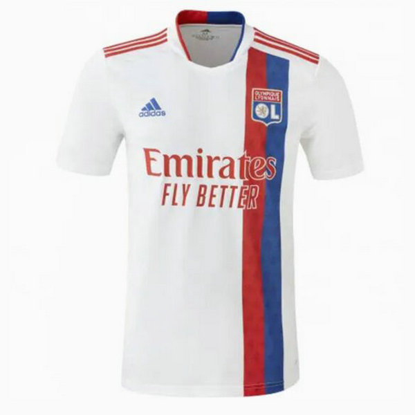 thailandia prima maglia olympique lyon 2021 2022 bianco uomo