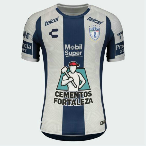 thailandia prima maglia pachuca 2021 2022 blu bianco uomo