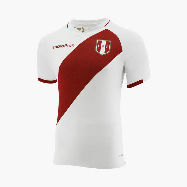 thailandia prima maglia perù 2020 bianco uomo