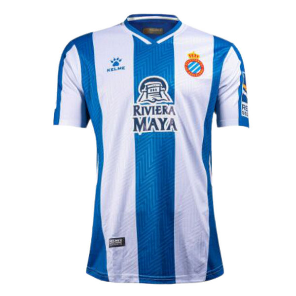 thailandia prima maglia rcd espanyol 2021 2022 blu bianco uomo