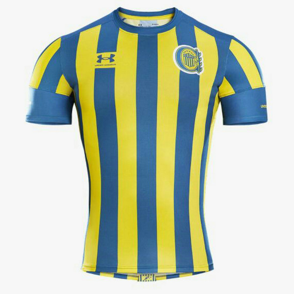 thailandia prima maglia rosario central 2021 2022 giallo blu uomo