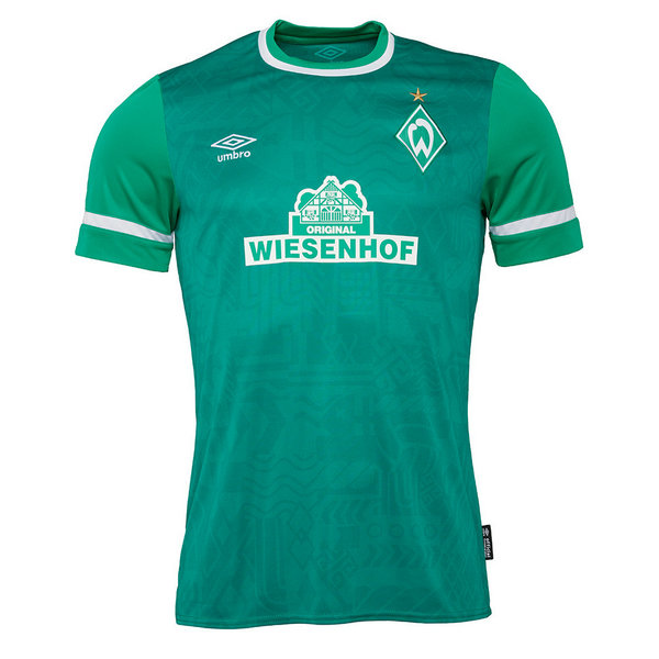 thailandia prima maglia werder brema 2021 2022 verde uomo