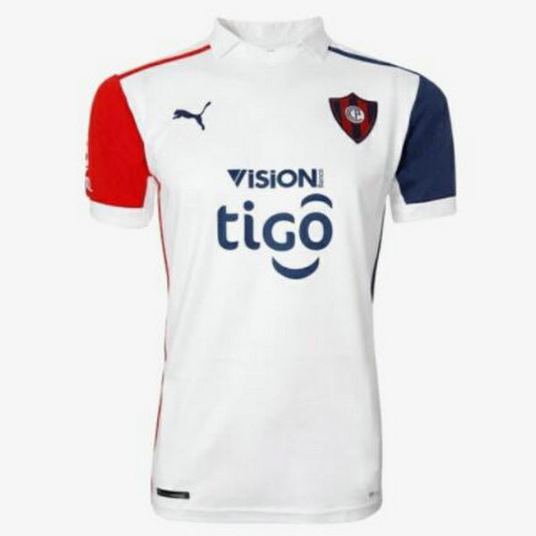 thailandia seconda maglia cerro porteño 2021 bianco uomo