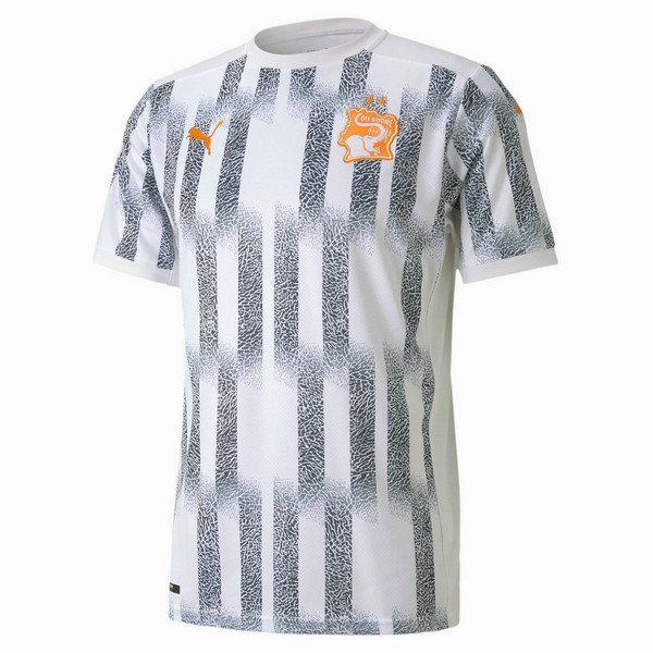 thailandia seconda maglia costa d'avorio 2021 bianco grigio uomo