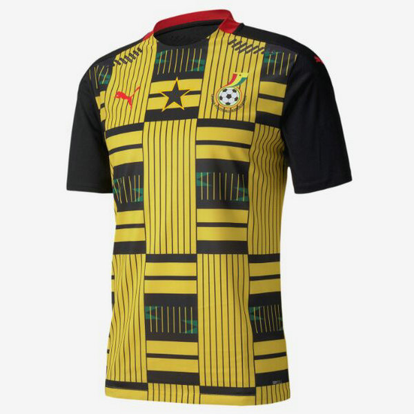 thailandia seconda maglia ghana 2020 giallo nero uomo