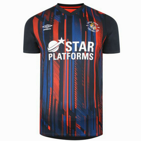 thailandia seconda maglia luton town 2021 2022 nero uomo