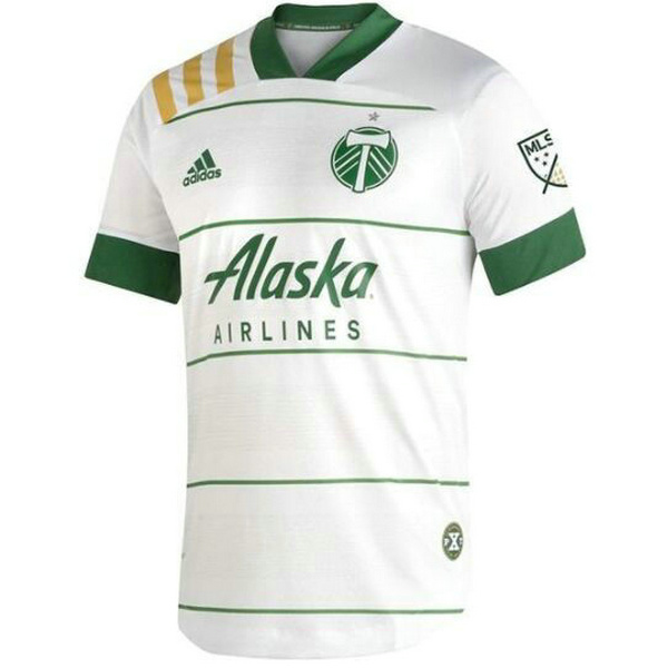 thailandia seconda maglia portland timbers 2021 2022 bianco uomo