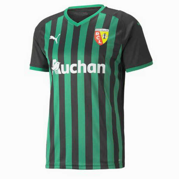 thailandia seconda maglia rc lens 2021 2022 nero verde uomo