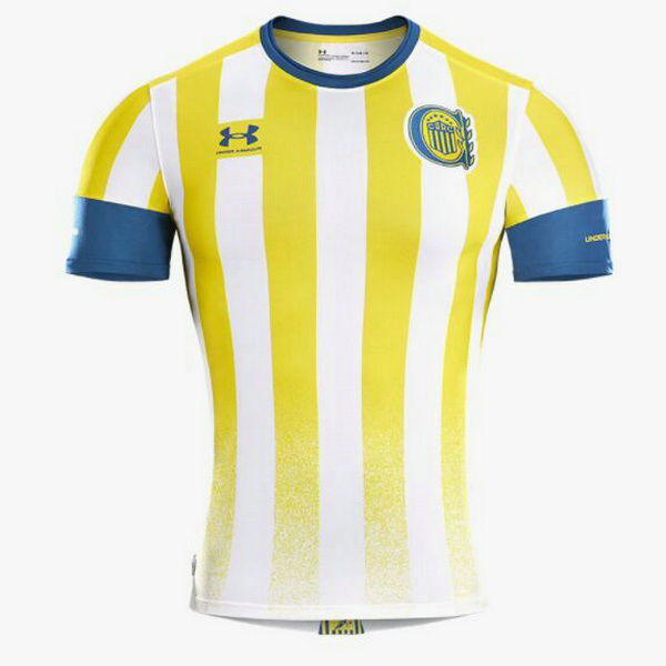 thailandia seconda maglia rosario central 2021 2022 giallo bianco uomo