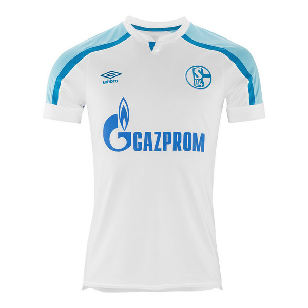 thailandia seconda maglia schalke 04 2021 2022 bianco uomo