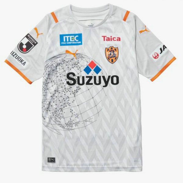 thailandia seconda maglia shimize s-pulse 2021 2022 bianco uomo