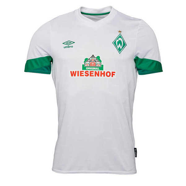 thailandia seconda maglia werder brema 2021 2022 bianco uomo