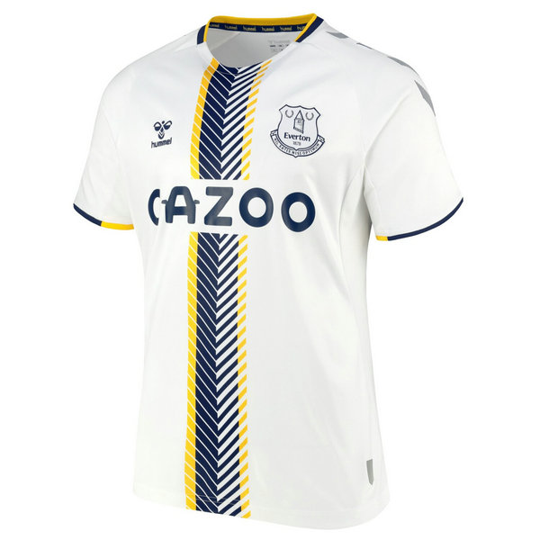 thailandia terza maglia everton 2021 2022 bianco uomo