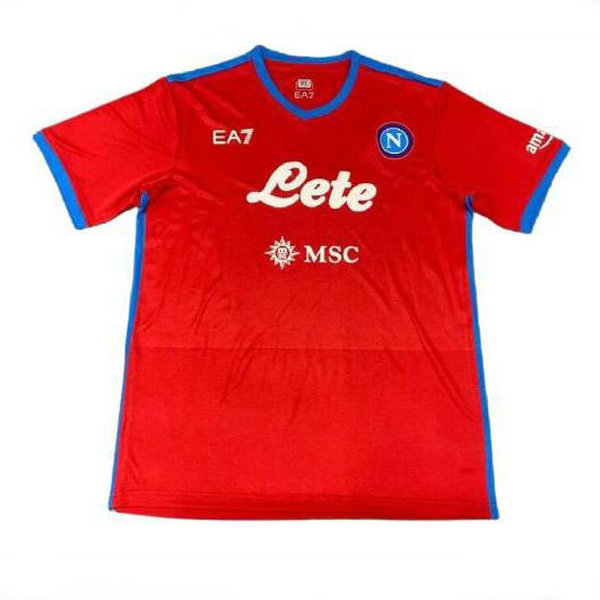 thailandia terza maglia napoli 2021 2022 rosso uomo