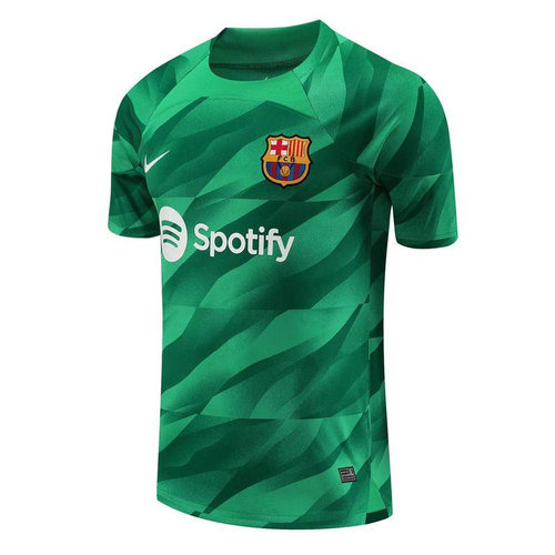 thailandia verde maglia barcellona portiere 2023-2024 uomo