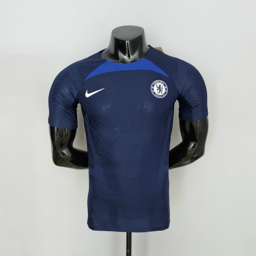 training maglia chelsea rosso & blu 2022-2023 player version uomo