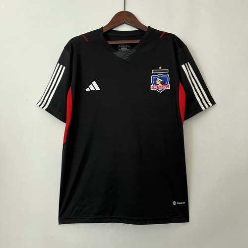 training maglia colo-colo a poco prezzo 2023-2024 nero uomo