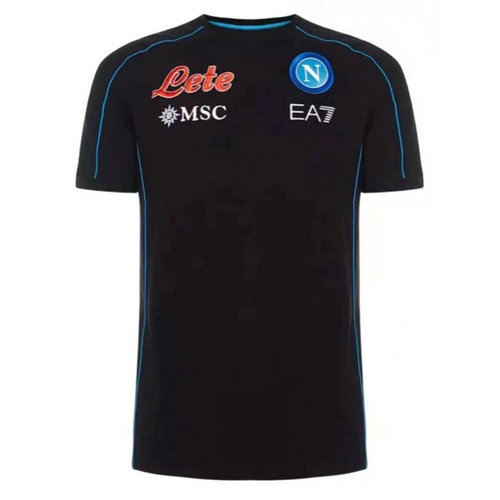 training maglia napoli nero 2022-2023 uomo