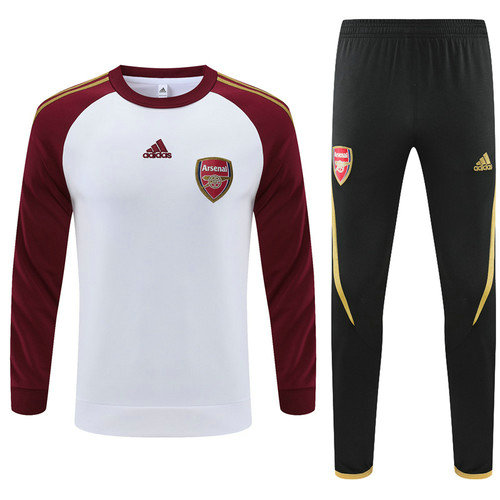 tuta sportiva arsenal 2022-2023 bianco uomo