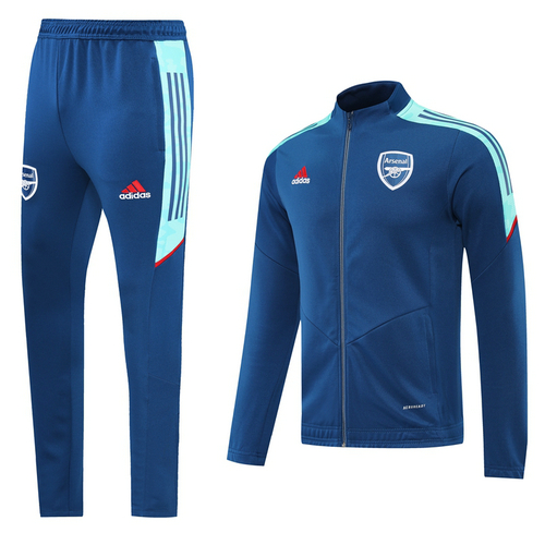 tuta sportiva arsenal azzurro 2022-2023 uomo