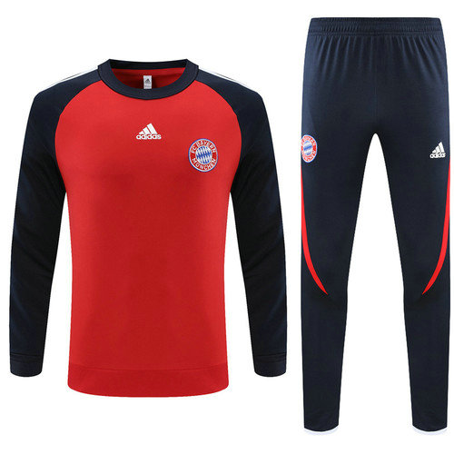 tuta sportiva bayern munich 2022-2023 rosso uomo