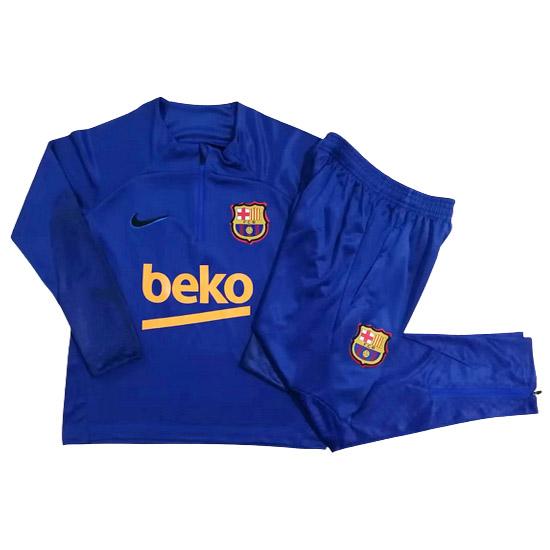 tute calcio 20231030 a poco prezzo barcellona 2023-2024 blu bambino