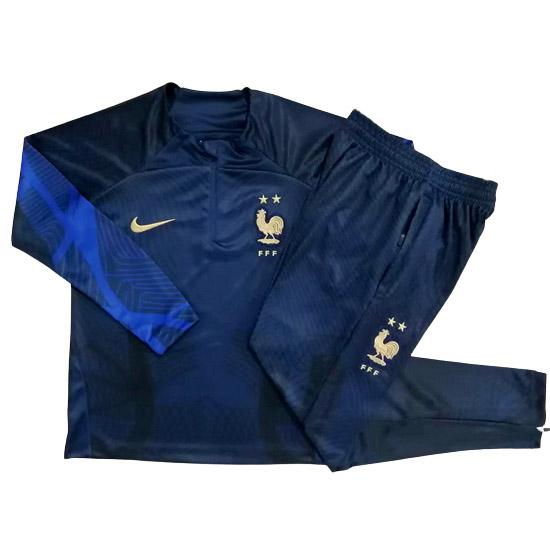 tute calcio 20231043 a poco prezzo francia 2023-2024 blu navy bambino