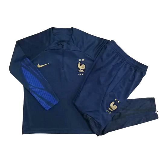 tute calcio 20231046 a poco prezzo francia 2023-2024 blu navy bambino