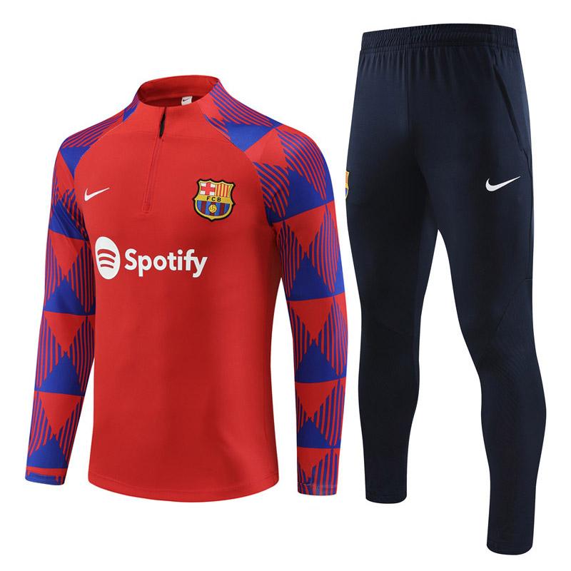 tute calcio 20231114 a poco prezzo barcellona 2023-2024 rosso uomo