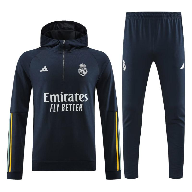 tute calcio 20231133 a poco prezzo real madrid 2023-2024 blu uomo