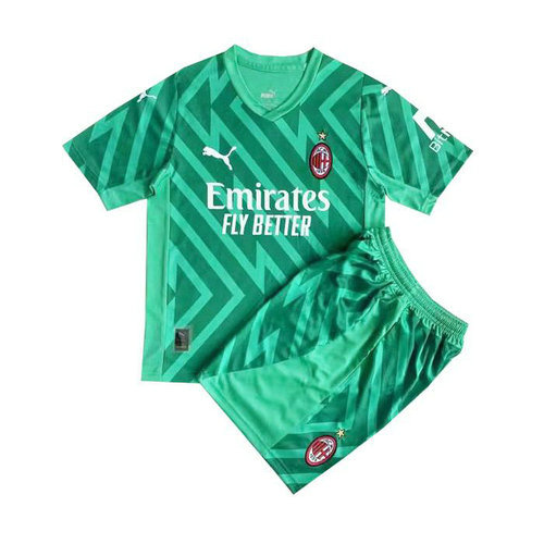 verde maglia ac milan portiere 2023-2024 bambino