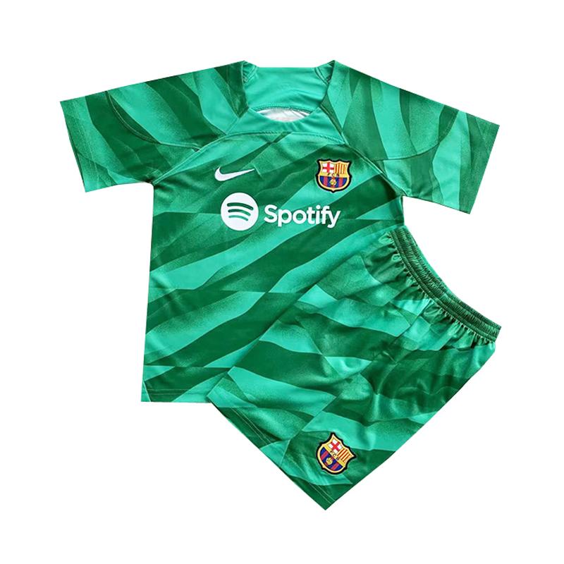 verde maglia barcellona portiere 2023-2024 bambino