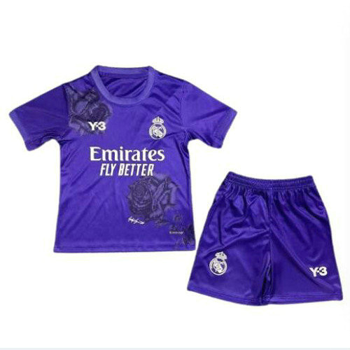 viola maglia real madrid y3 special edition 2024-2025 bambino